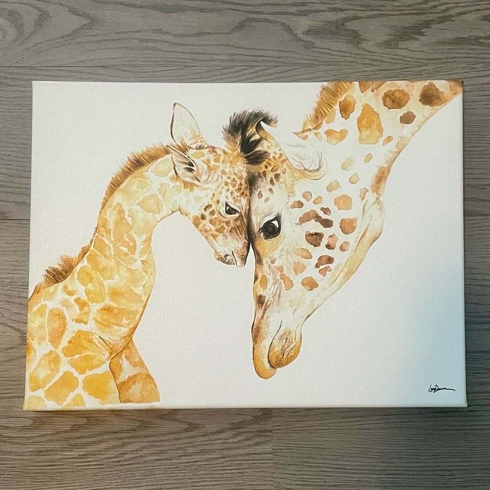 Giraffe Canvas Print